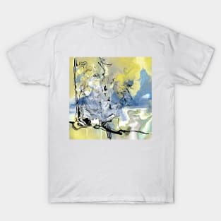 visaquarelle acuarela watercolor art in architectural style concept ecopop T-Shirt